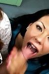 Kinky doctor babes stroking and fucking a cock till it blasts with cum