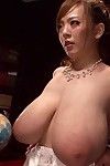 Monster tits porn star hitomi tanaka fucked by the boss at the o