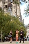 Barcelona is a city of dick shaped buildings. mona wales takes a public disgrace