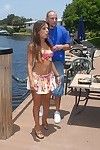 Big ass latin teen Jynx Maze gets her cunt hammered near the pool