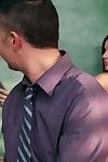 Not too bright student brooklyn chase gets dicked
