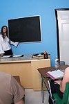 Mature teacher craving for sex Austin Kincaid gets a huge cock to fuck