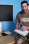 Mature teacher craving for sex Austin Kincaid gets a huge cock to fuck
