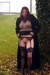Amateur milf on a day out at the local park
