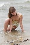 Bathing beauty amateur at the beach