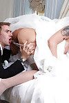 European MILF Simony Diamond taking anal sex in wedding dress from big cock
