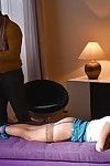 BDSM sex scene with an outstanding babe in stockings Klaudia Hot