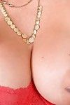 Chunky Latina solo girl Alyson Tyler unleashing big tits for nipple play