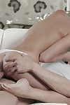Petite chick Gina Gerson revealing tiny tits before hardcore ass fucking