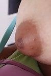 Smiley teenage amateur Kaya Smith uncovering her tits and shaved gash