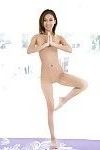 brunettes Alina Li & Adriana Chechik in Yoga Broek resultaat Nice tiener kont