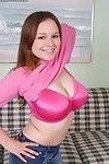 Amateur fatty Lisa opens the secret of her stunning big boobs