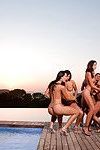 Prywatny orgia w Ibiza seks uczestnik