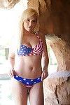 Kylie page celebrates the 4th of july with patriotic sex