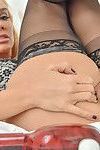 Amazing hot milf with big natural boobs masturbation scene