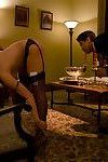 The house of kink slave serve the first dinner party