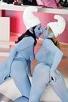 Lexi belle and charley chase in this aint the smurfs xxx