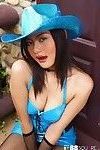 Mona choi is naughty cowgirl
