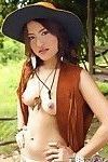 Asian cowgirl milk gets nude