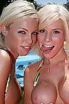 busty gençler Kenzi ve Britney veren bir oral seks ve Lanet açık