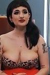 5150 - goth babe with huge natural tits & suicidal tendencies!