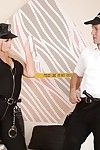 Wspaniały Europejski Blondynka Bonnie Róża jest Anal seks z policjant