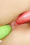 Erstaunlich Schöne Babe masturbieren Ihr Löcher und auszusetzen Ihr anal gape