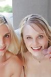 Adolescente pornstars Lily Rader y Piper Perri obtener Follada :Por: grandes polla en 3some