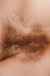 Amateur Agnea has her hairy pussy licked out while saggy boobs hang