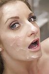 Hot close ups of pornstar Silvia Saige and her shaved cunt riding cock
