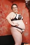 Big gut and ass chubby girl fucking on a sofa