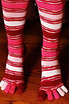 Caliente rubia Lea en Llaves y la rodilla Calcetines muestra off su tapizados Adolescente Coño