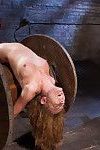 Roxanne finds herself in a brutal inverted suspension with her legs held open by