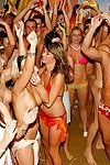 Free-and-easy ladies enjoy a wild sex orgy at the drunk club party