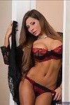 Sizzling babe Madison Ivy gets rid of her provocative lingerie