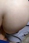 Close up homemade gonzo scene with a busty teen blondie Marilyn Moore