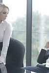 Victoria summers seduces her boss with her exquisite curves