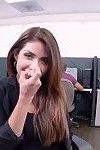 Isabella taylor seducing a guy in the office