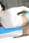 Sunny Leone peeling off un stretto camicia Per mostra Il suo Grande Tette