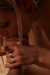 Blowjob from a gorgeous blonde
