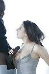 interracial pornstar Nikki Waine da bbc Mamada Mientras masturbándose