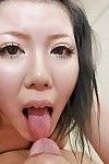 Asian MILF Aya Uchiyama gets her hairy cunt pumped and creampied
