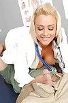Busty blonde in doctor uniform Briana Blair fucked hard core