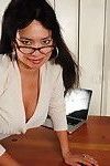 Asianamerican housewife getting frisky