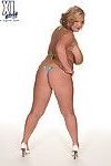 chubby Femme posant dans bikini