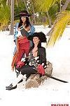 Sexy porn pirates fucking in tropic sex adventures