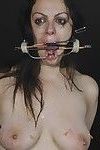 Slave beauvoirs extreme needle torture and tongue tied