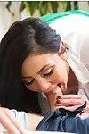 Audrey Bitoni gobbles a huge cock and gets nailed for a facial cumshot