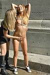 Infamous party girl, lullu gun loves tromping around bound and naked. put on an