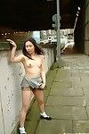 Its a city day out for lovely asian exhibitionist koko lee